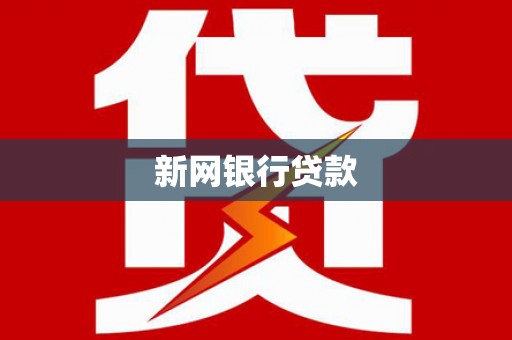 西和新网银行贷款