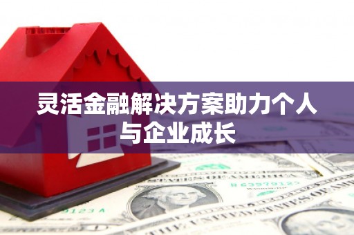 西和灵活金融解决方案助力个人与企业成长