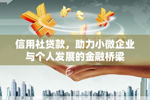 西和信用社贷款，助力小微企业与个人发展的金融桥梁
