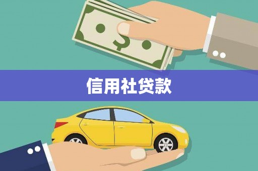 西和信用社贷款