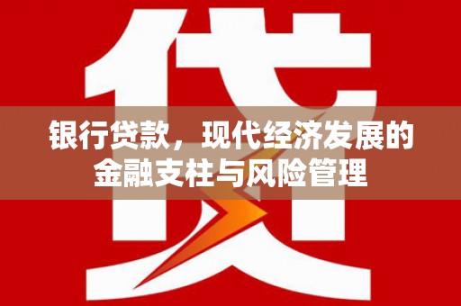 西和银行贷款，现代经济发展的金融支柱与风险管理