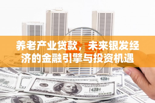 西和养老产业贷款，未来银发经济的金融引擎与投资机遇