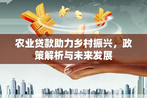 西和农业贷款助力乡村振兴，政策解析与未来发展