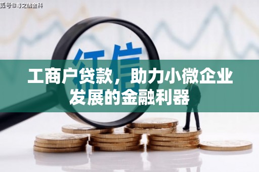 西和工商户贷款，助力小微企业发展的金融利器