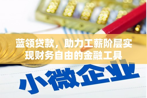 西和蓝领贷款，助力工薪阶层实现财务自由的金融工具