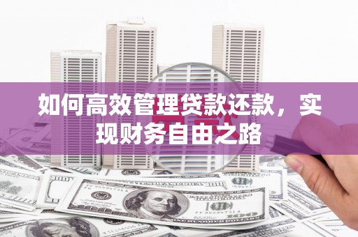 西和如何高效管理贷款还款，实现财务自由之路