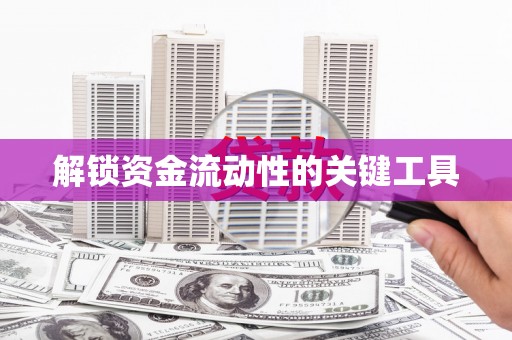 西和解锁资金流动性的关键工具