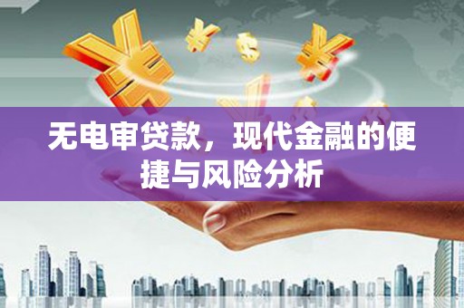 西和无电审贷款，现代金融的便捷与风险分析