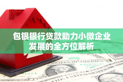 西和包银银行贷款助力小微企业发展的全方位解析