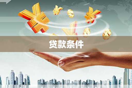西和贷款条件