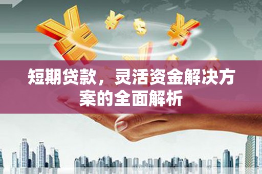 西和短期贷款，灵活资金解决方案的全面解析