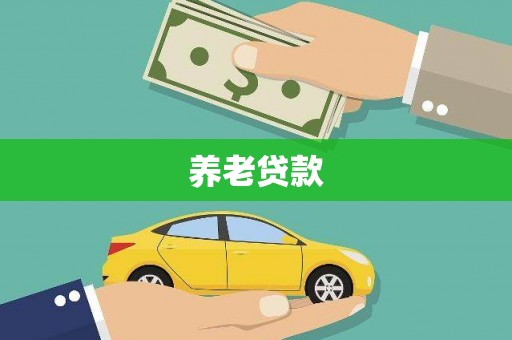 西和养老贷款