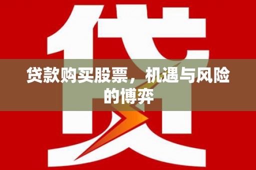 西和贷款购买股票，机遇与风险的博弈