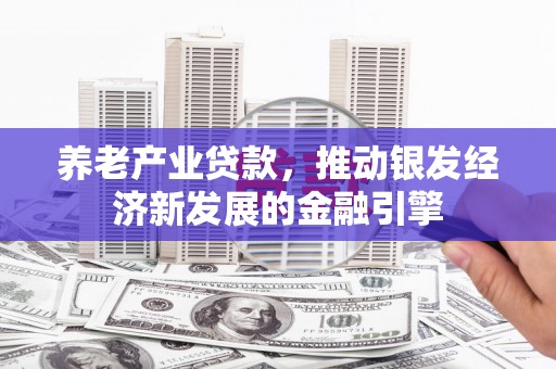 西和养老产业贷款，推动银发经济新发展的金融引擎