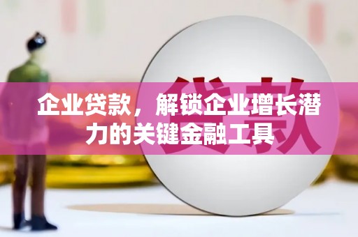 西和企业贷款，解锁企业增长潜力的关键金融工具