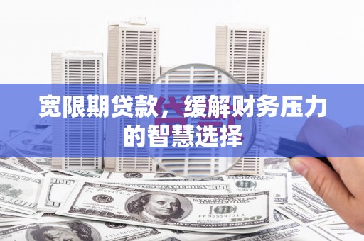 西和宽限期贷款，缓解财务压力的智慧选择