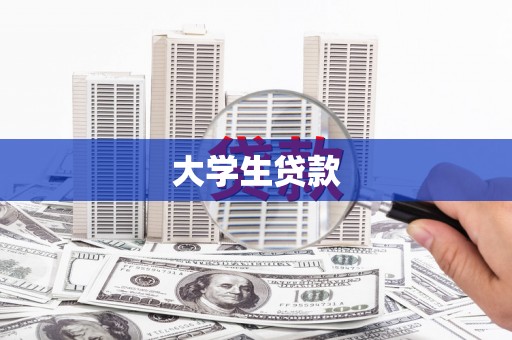 西和大学生贷款
