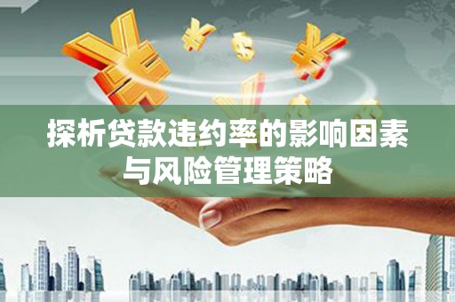 西和探析贷款违约率的影响因素与风险管理策略