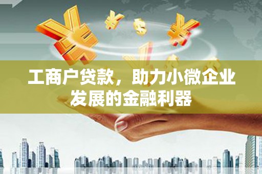 西和工商户贷款，助力小微企业发展的金融利器