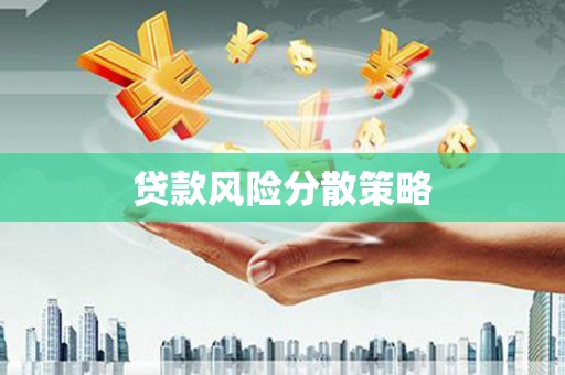 西和贷款风险分散策略