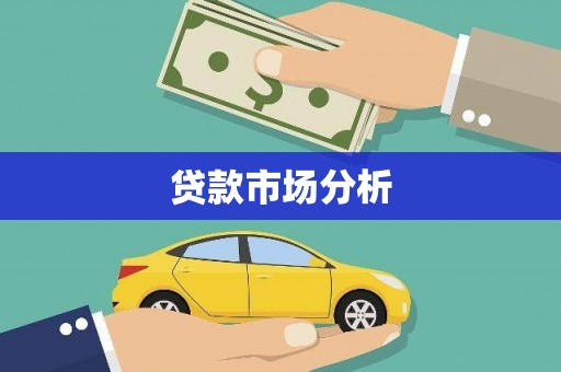 西和贷款市场分析