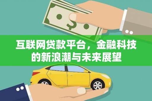 西和互联网贷款平台，金融科技的新浪潮与未来展望
