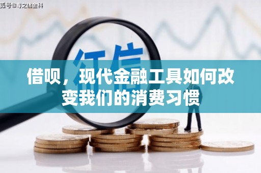 西和借呗，现代金融工具如何改变我们的消费习惯