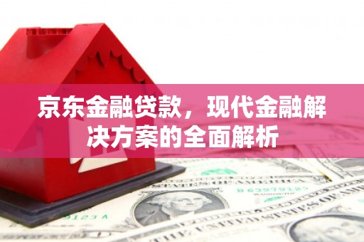 西和京东金融贷款，现代金融解决方案的全面解析