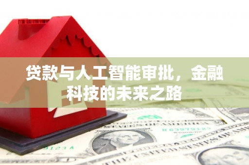 西和贷款与人工智能审批，金融科技的未来之路