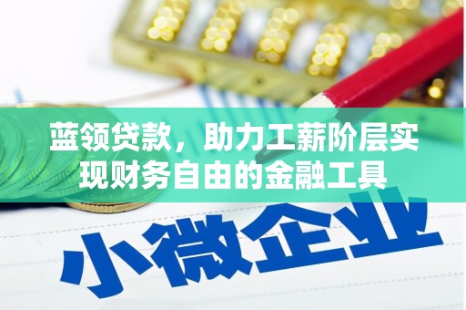 西和蓝领贷款，助力工薪阶层实现财务自由的金融工具
