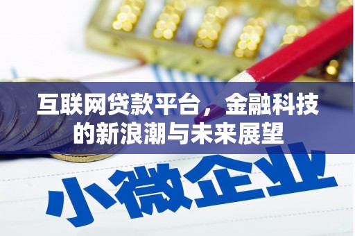 西和互联网贷款平台，金融科技的新浪潮与未来展望