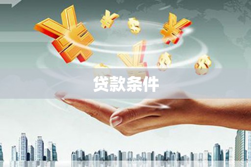 西和贷款条件