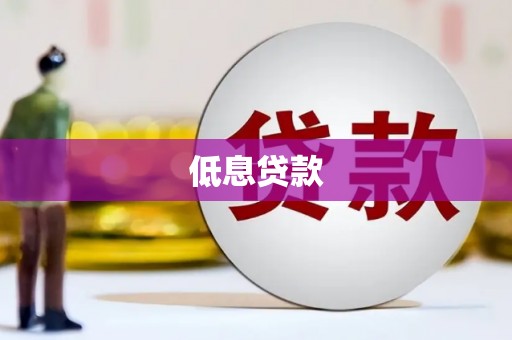 西和低息贷款