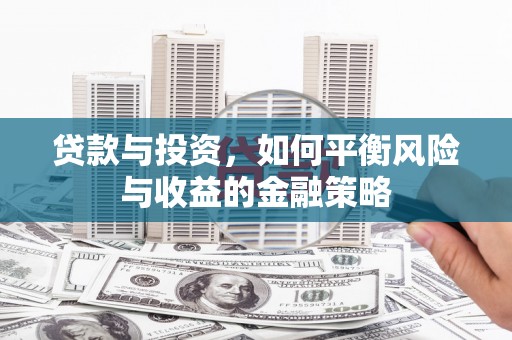 西和贷款与投资，如何平衡风险与收益的金融策略