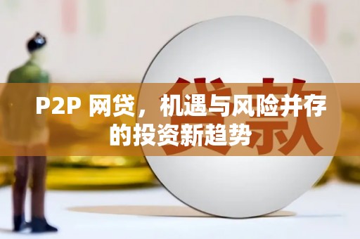 西和P2P 网贷，机遇与风险并存的投资新趋势