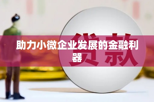 西和助力小微企业发展的金融利器