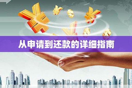 西和从申请到还款的详细指南
