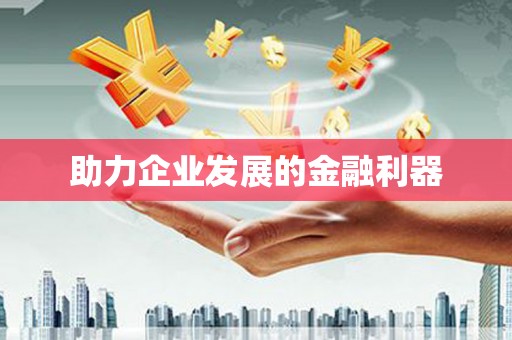 西和助力企业发展的金融利器