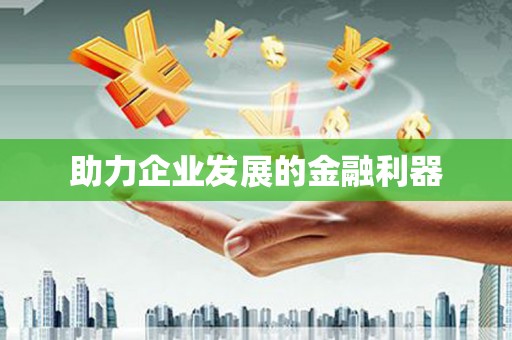 西和助力企业发展的金融利器