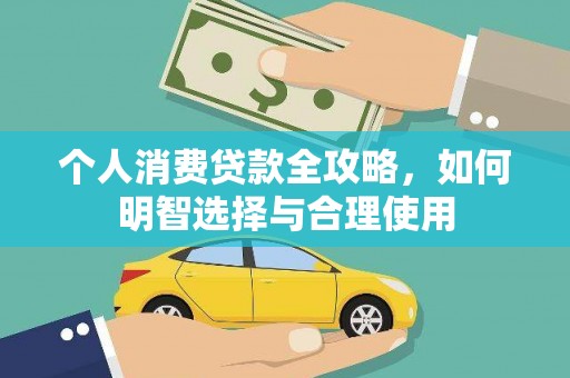 西和个人消费贷款全攻略，如何明智选择与合理使用
