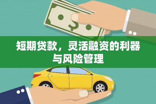 西和短期贷款，灵活融资的利器与风险管理